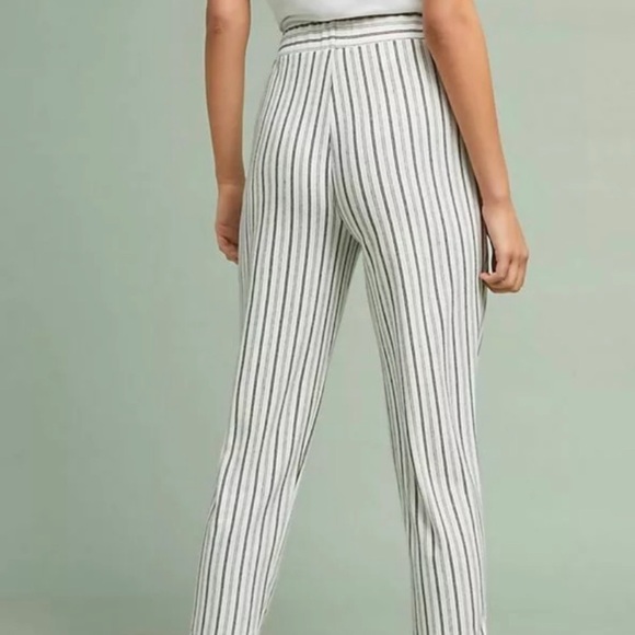 Anthropologie COA Pin Stripe Slacks with Pockets - Picture 2 of 13